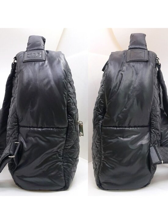 Chanel Backpack Coco Cocoon Nylon Black 23 main image 8